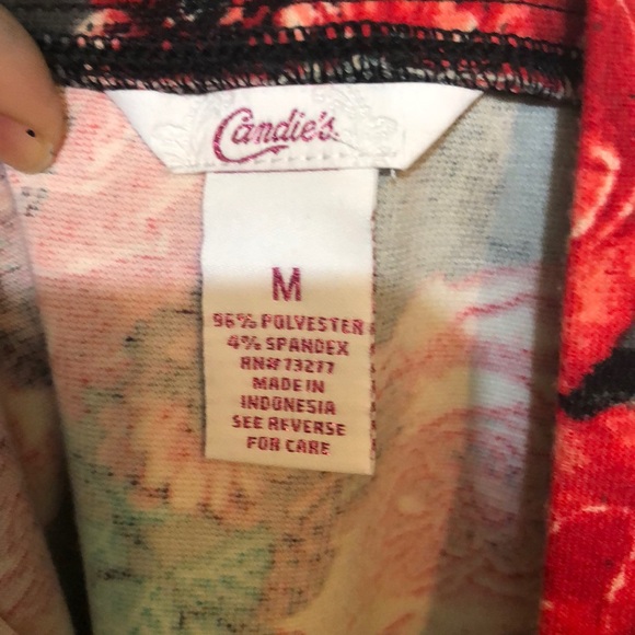 Candies Floral Fitted Skirt - Picture 2 of 3